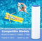 Swimming Pool Water Cartridge Filter and Pool Pump Combo, Intex Hayward and Emaux Replacement