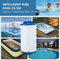 Pool SPA Hot Tub High Quality Pleated Filter Suitable for outdoor Inflatable Swimming Pool and Indoor Bathtub