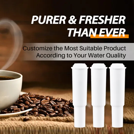 NSF42 Certified Water Filters by Wqa Replacement Fitting Clearyl White 64553 7520 60209 68739 Auto Coffee Machine Water Filter