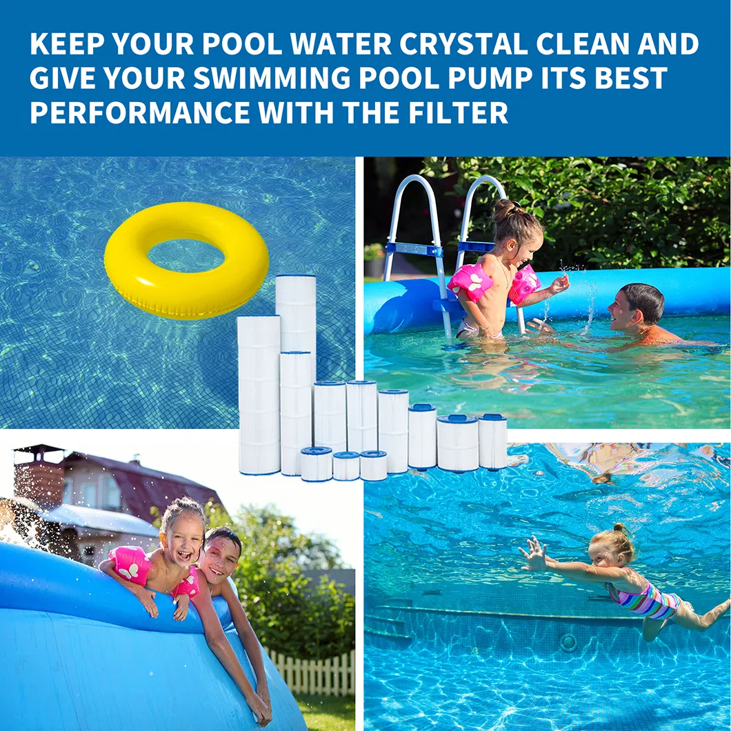 Pool Cartridge Filter for Swimming Pool Filter Equipment with Filter Cartridge Element