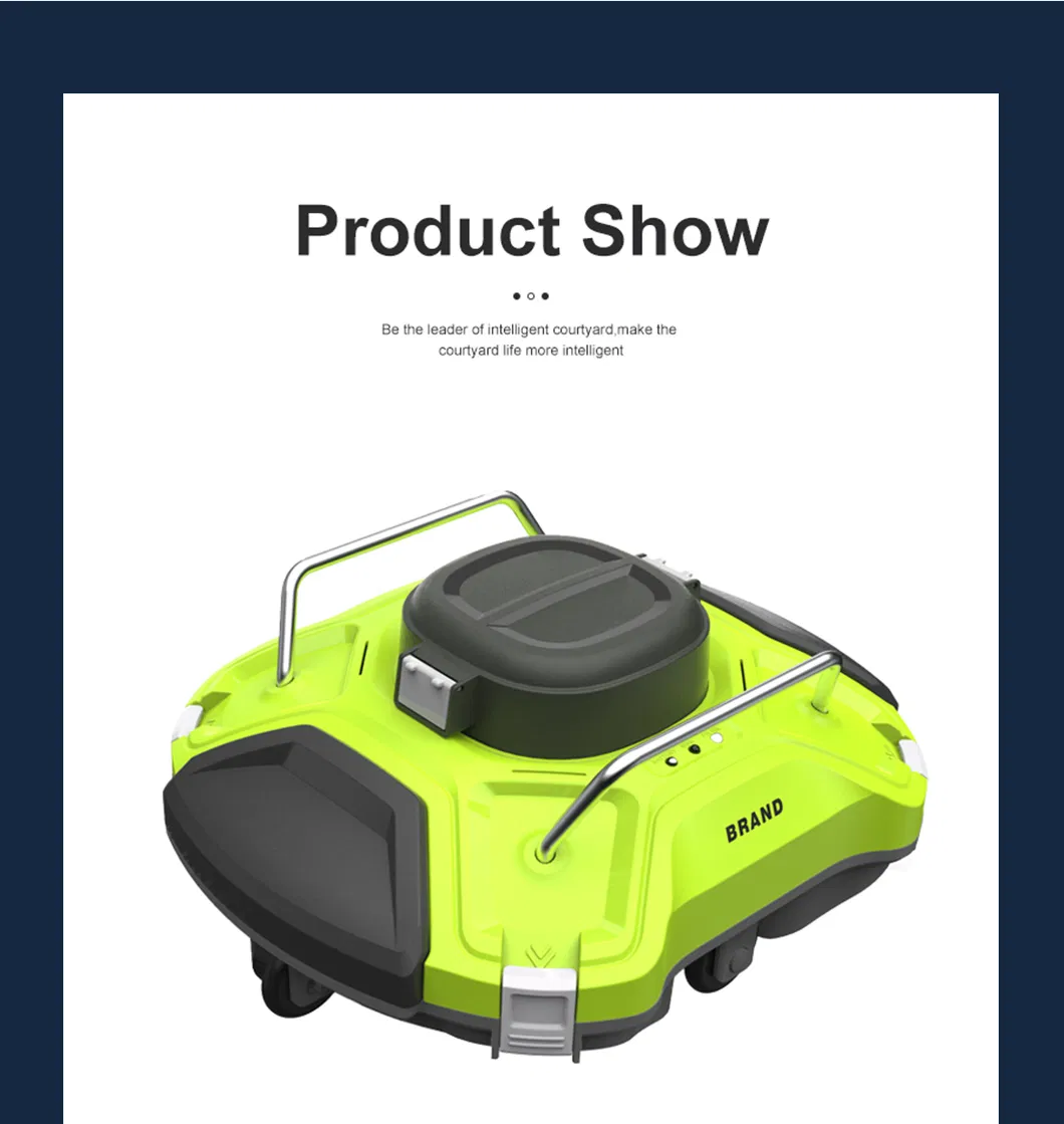Cordless Robotic Pool Cleaner, Pool Vacuum Cleaner Lasts 120 Mins, with Self-Parking Technology LED Indicator, Automatic Pool Cleaners Ideal for Above/in-Ground