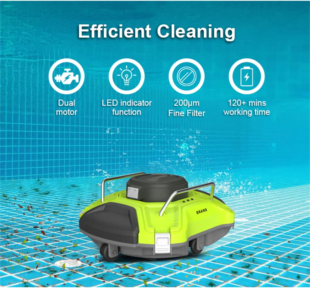 Electric Pool Cleaning Robot/Automatic Vacuum Pool Cleaner/Robot Cleaner Swimming Pool