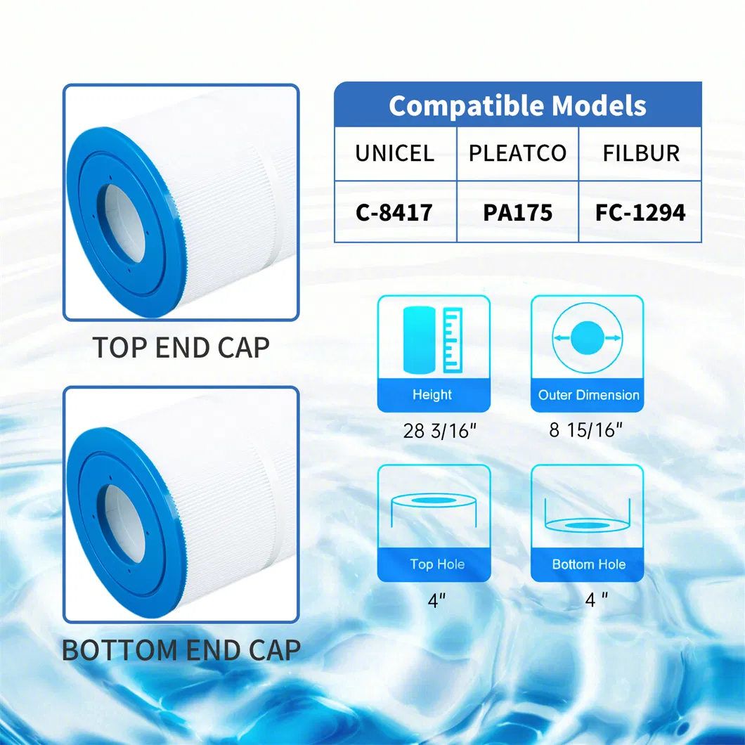 New Arrival Replacement Inflatable Pool Filter Pool SPA Filters Hot Tub Filter