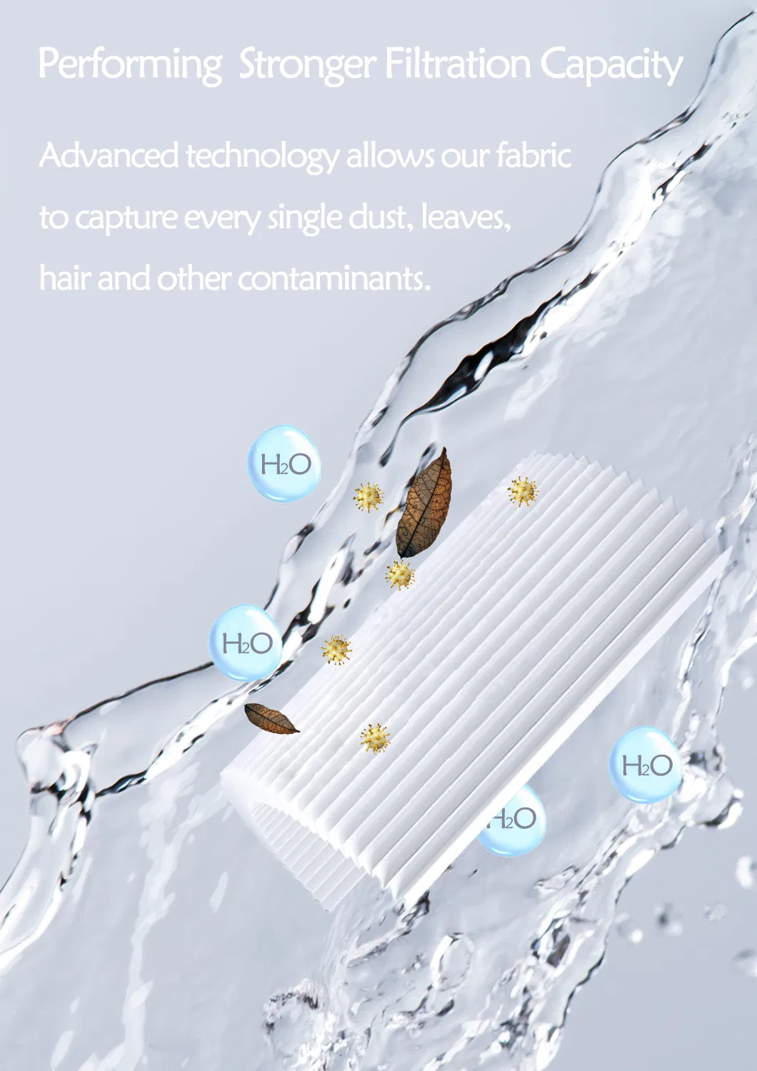 Swimming Pool SPA Filter Cartridge Water Filter Element Nonwovens Tube for Swimming Water Purification