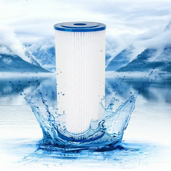 Universal Whole House 5 Micron 10 X 4.5 Bb with Net Cartridge Pleated Water Filter Cartridge Whole House Heavy Duty Sediment Compatible with R50-Bb Ecp5-Bb