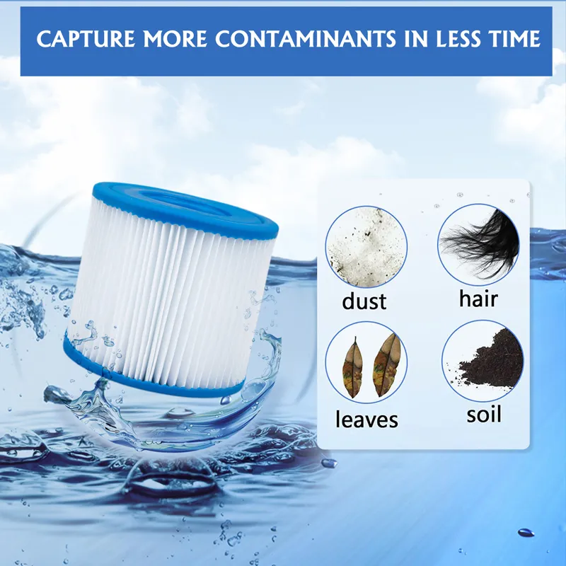 Factory Direct Sale Full Set Swimming Pool Equipment Pool Cleaning Accessories Filter