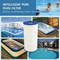 Pleated Pool Filter Cartridge Compatible with C-7469 PCC60 FC-1975 Suitable for Inflatable Swimming Pool Hot Tub SPA