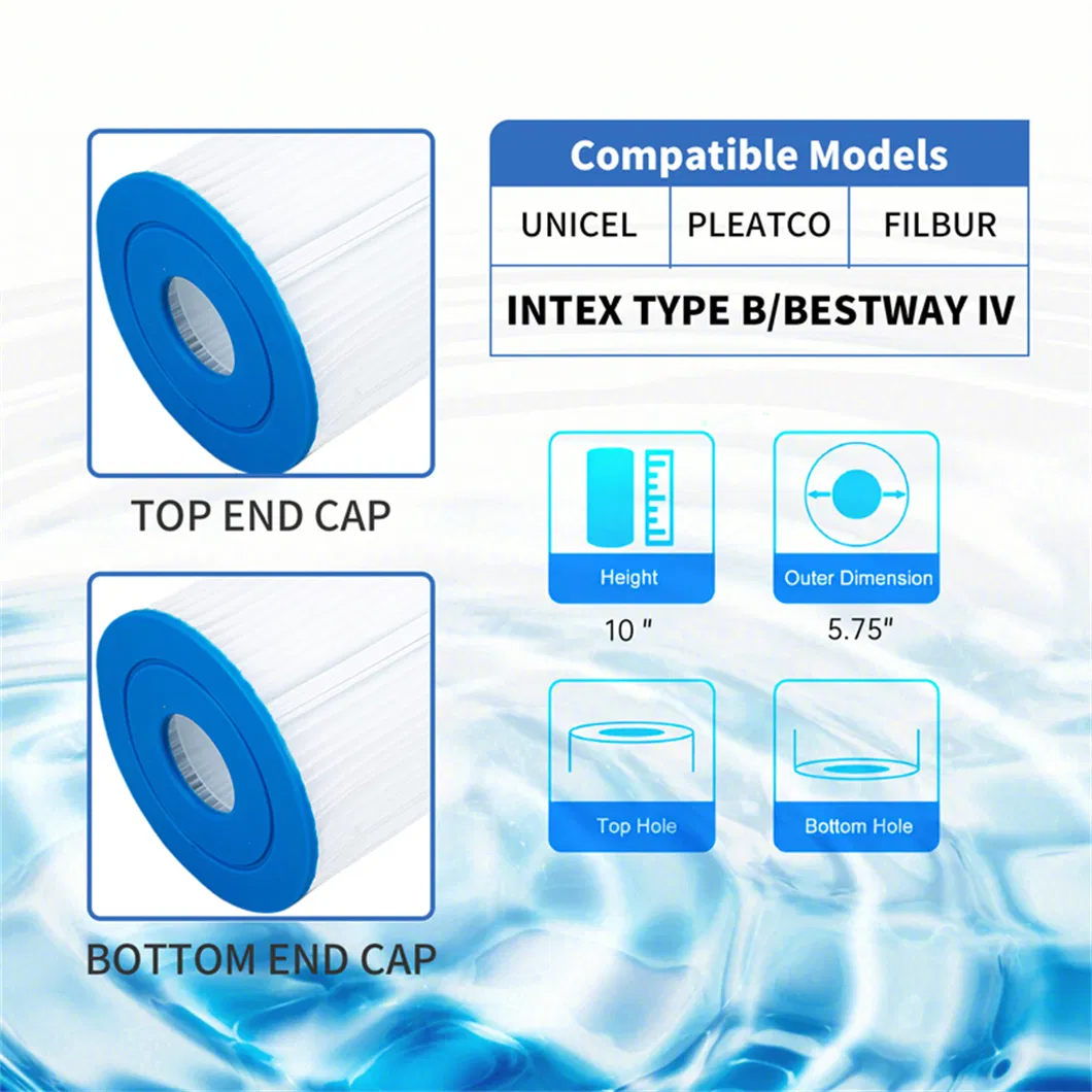 Portable Swimming Pool Filtro SPA Water Filter System Water Purifier Filtro De Agua
