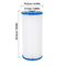 Universal Whole House 5 Micron 10 X 4.5 Bb with Net Cartridge Pleated Water Filter Cartridge Whole House Heavy Duty Sediment Compatible with R50-Bb Ecp5-Bb