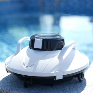 Manufacturer Supply Cordless Swimming Pool Automatic Cleaning Robot