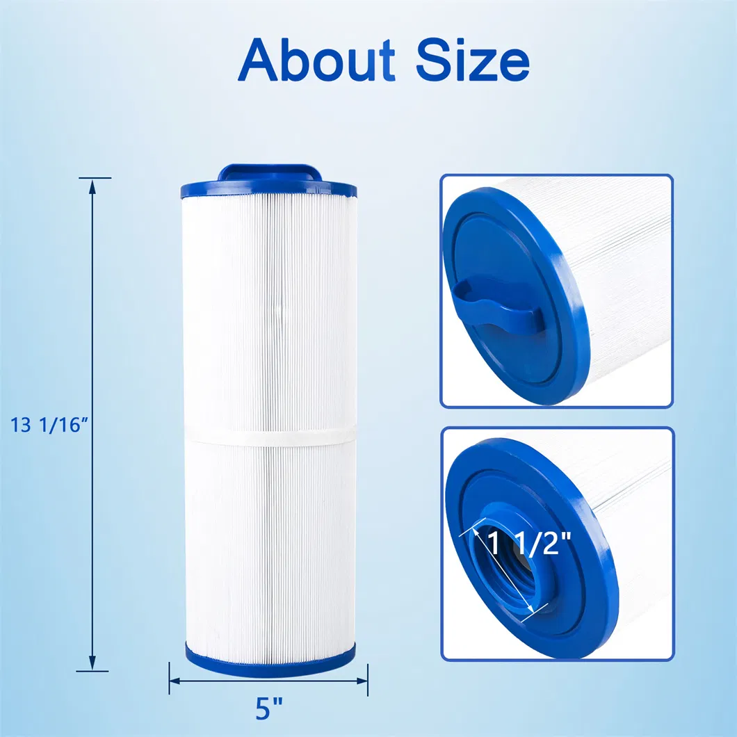 Pleated Swimming Pool Filter, Piscinas SPA Accessories, NSF Certified Filtro De Agua