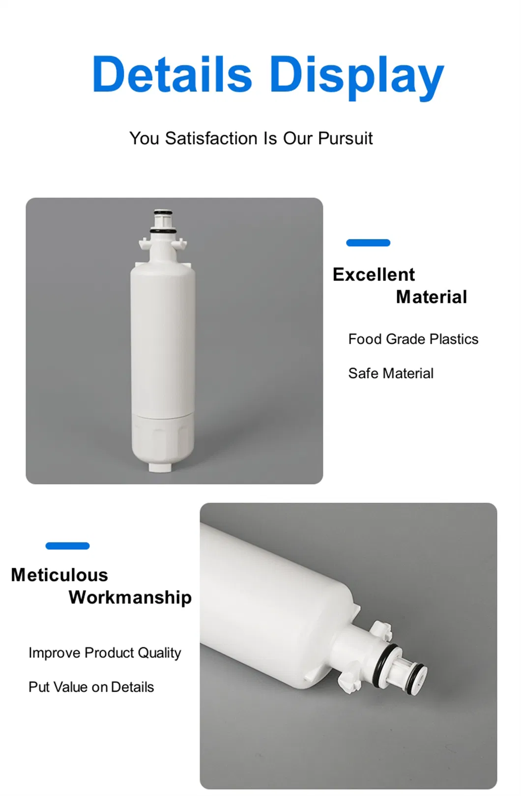 Brand Water Filter Jug Purifier Small Capacity Water Bottle Filter in Refrigerator