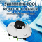 Cordless Robotic Pool Cleaner - Automatic Pool Vacuum for Inground Above Ground Pools - Smart Water Sensor Technology - Dual-Drive Motors Lasts 60 Mins