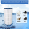 Large Flux Cartridge Filter Swimming Pool Equipment Swim Pleated Big Blue Flow Filter