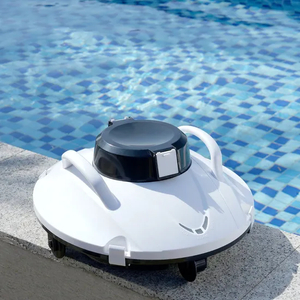 Manufacturer Rechargeable Cordless Automatic Swimming Pool Cleaning Robot Filtro De Agua