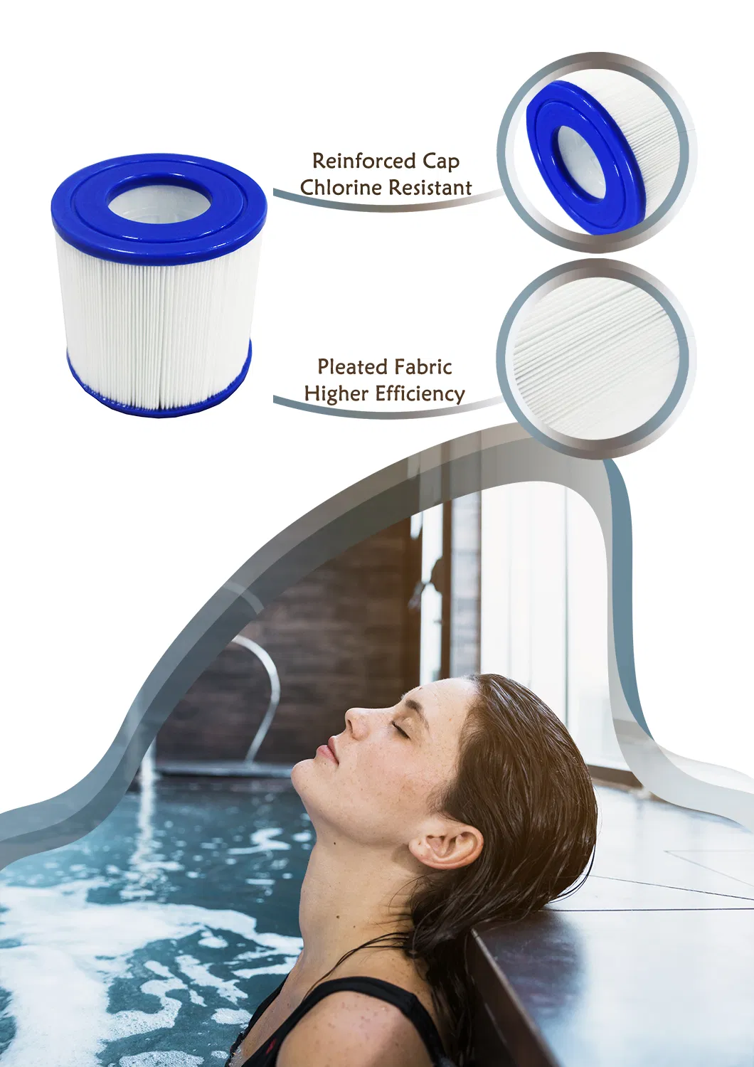 Filtro De Agua Swimming Pool Water Cartridge Water Filter Water Filtration System Pool Filter