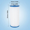 Universal Whole House 5 Micron 10 X 4.5 Bb with Net Cartridge Pleated Water Filter Cartridge Whole House Heavy Duty Sediment Compatible with R50-Bb Ecp5-Bb