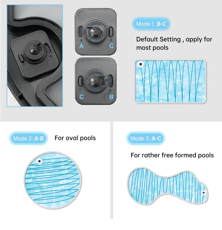 Electric Rechargeable Cordless Swimming Pool Robotic Cleaner